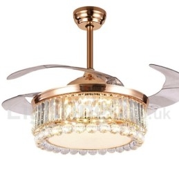 42"-es európai stílusú, modern, kortárs mennyezeti ventilátor