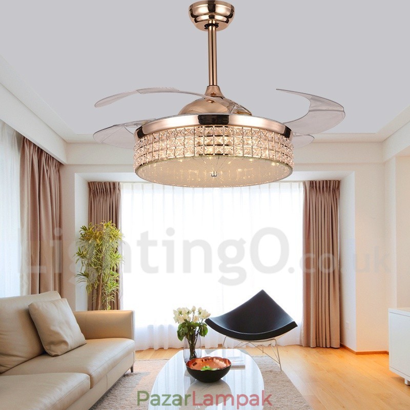 42"-es európai stílusú modern, kortárs mennyezeti ventilátor