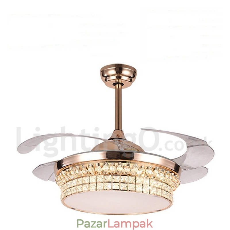 42"-es európai stílusú modern, kortárs mennyezeti ventilátor