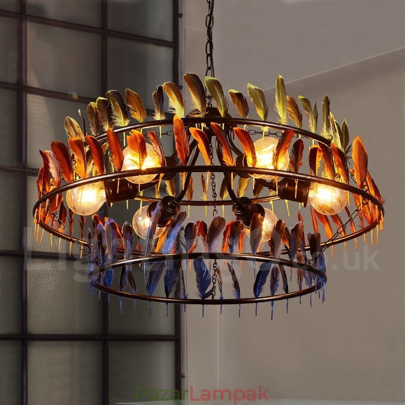 Retro Lighting Store Függesztett csillárlámpa
