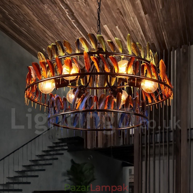 Retro Lighting Store Függesztett csillárlámpa