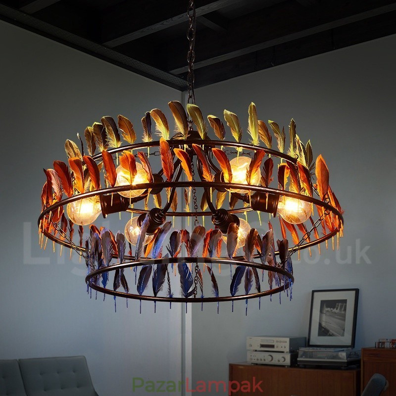 Retro Lighting Store Függesztett csillárlámpa