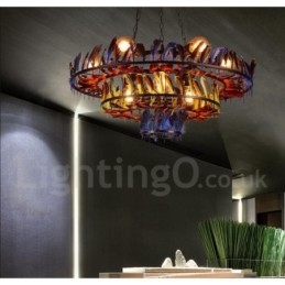 Retro Steel Lighting Store Függesztett csillárlámpa
