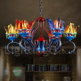 Retro Steel Lighting Store Függesztett csillárlámpa