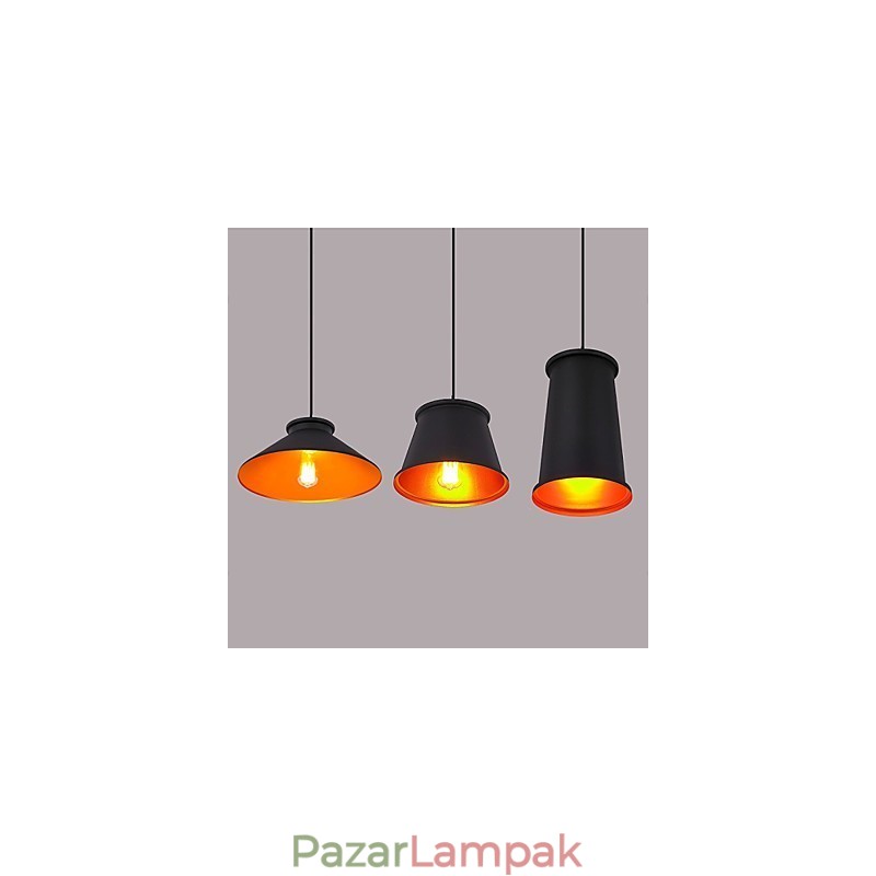 Csillár Mini stílusú Modern kortárs fém 3 fényű függőlámpa