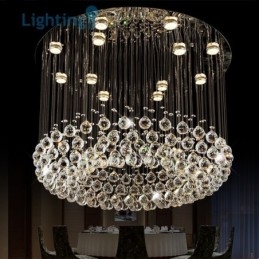 Crystal Chandelier Modern Bird Nest luxus duplex mennyezeti lámpa
