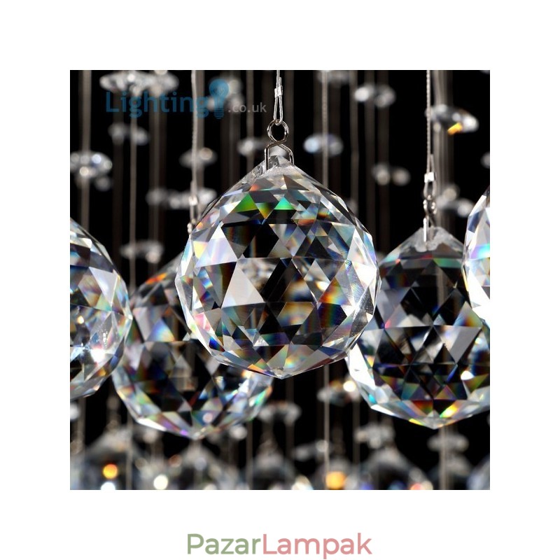 Crystal Chandelier Modern Bird Nest luxus duplex mennyezeti lámpa