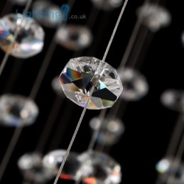 Crystal Chandelier Modern Bird Nest luxus duplex mennyezeti lámpa