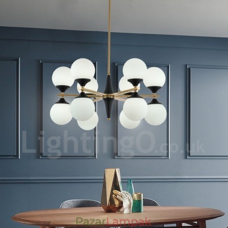 Nordic 12 Bulb Lighting Csillár Lights Magic Bean Lamp Kreatív lámpák Nordic 12 Bulb Lighting Csillár Lights Magic Bean Lamp Kreatív lámpák