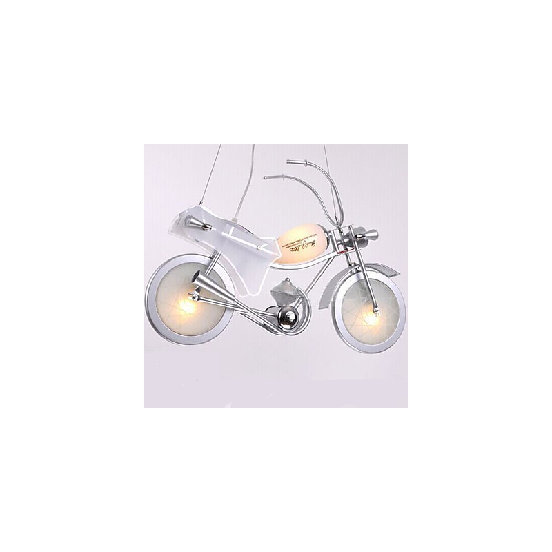 Motorkerékpár lámpa Rajzfilm világítás Fiú lámpa Gyermek lámpák