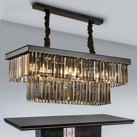 Retro Crystal Pendant Light Cafe Kiállítóterem Retro Crystal Pendant Light Cafe Kiállítóterem