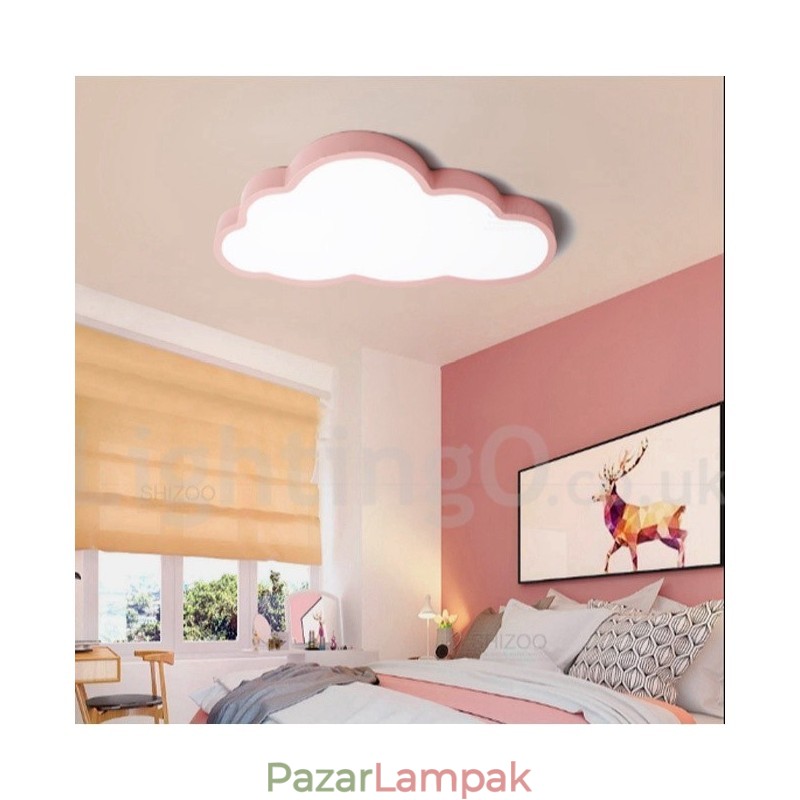 Ultra vékony felhőkkel szabályozható, modern, modern skandináv stílusú, süllyesztett mennyezeti lámpák akril ernyővel, távirányítóval fali lámpaként is használhatók