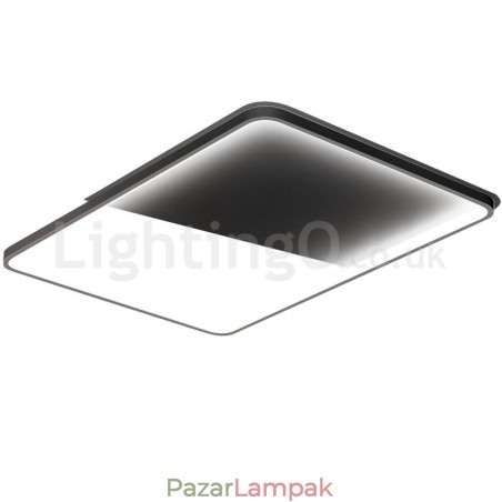 Modern, minimalista ultravékony, 5 cm-es alumínium téglalap süllyesztett mennyezeti lámpák Modern, minimalista ultravékony, 5 cm-es alumínium téglalap süllyesztett mennyezeti lámpák