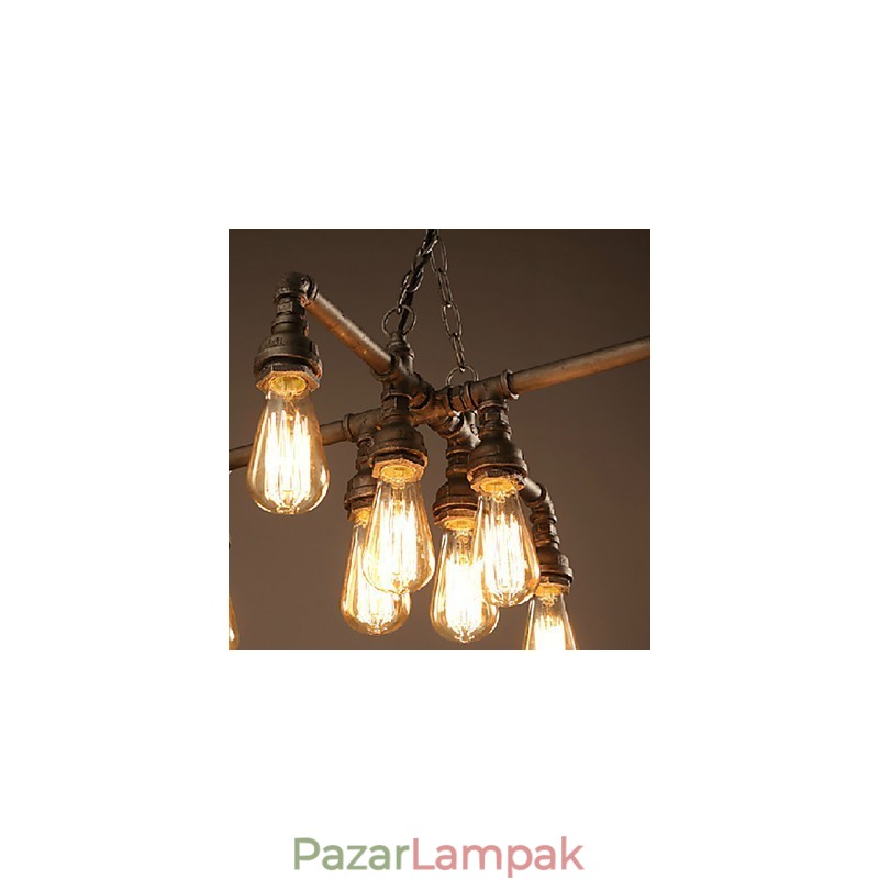 Csillár Modern Kortárs Hagyományos Klasszikus Rusztikus Lodge Metal