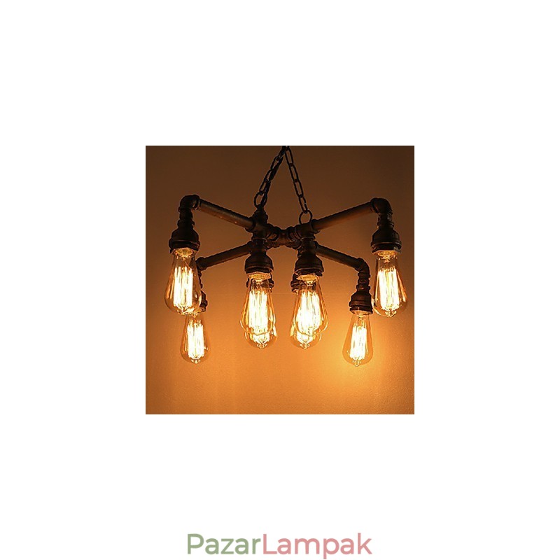 Csillár Modern Kortárs Hagyományos Klasszikus Rusztikus Lodge Metal