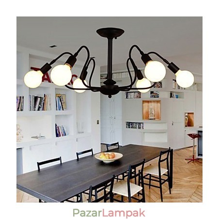 Loft amerikai vintage mennyezeti lámpa divatos lámpák lámpák vas mennyezeti lámpa Loft amerikai vintage mennyezeti lámpa divatos lámpák lámpák vas mennyezeti lámpa
