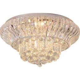 Kortárs, modern, 38 cm-es 57 cm-es, kerek, süllyesztett kristály mennyezeti lámpák