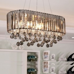 Megfizethető luxus téglalap alakú kristálycsillár