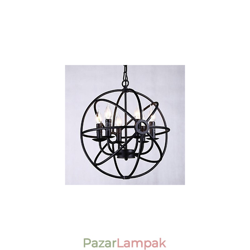 Mini stílusú csillár függeszték, modern, kortárs, hagyományos klasszikus, rusztikus páholy retro lámpás, vidéki földgömb