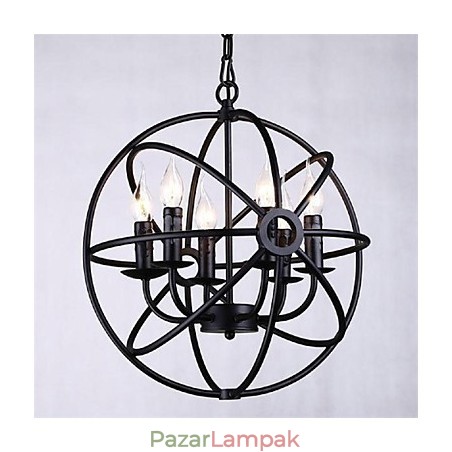 Mini stílusú csillár függeszték, modern, kortárs, hagyományos klasszikus, rusztikus páholy retro lámpás, vidéki földgömb Mini stílusú csillár függeszték, modern, kortárs, hagyományos klasszikus, rusztikus páholy retro lámpás, vidéki földgömb