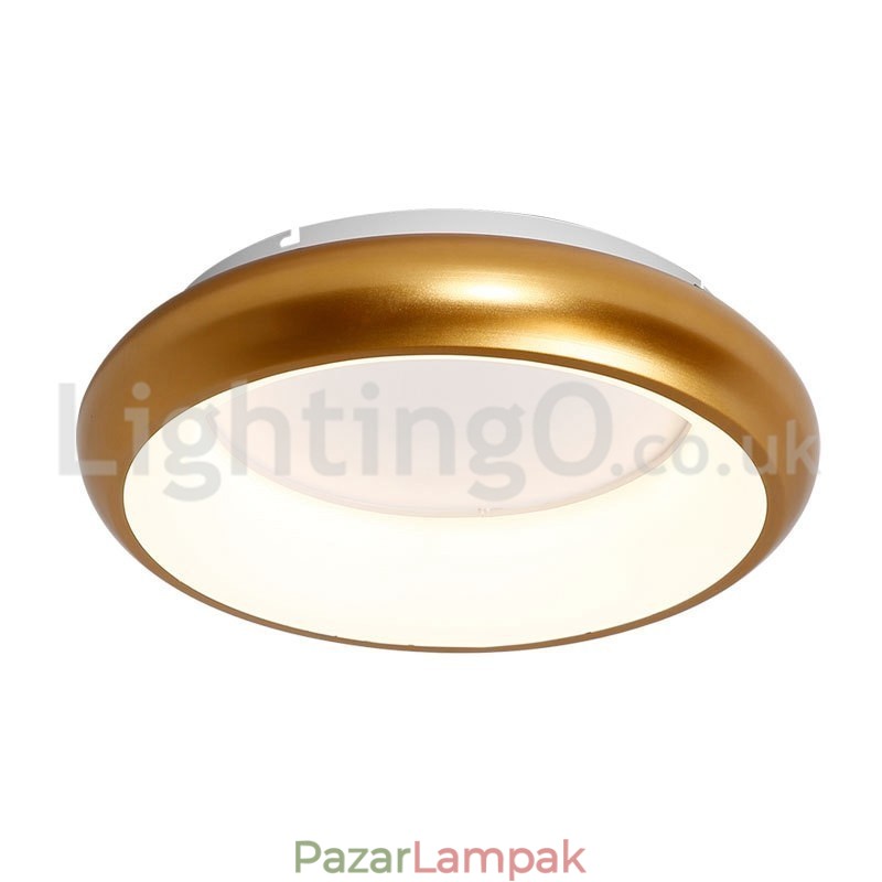 Modern, kerek, süllyesztett mennyezeti lámpák