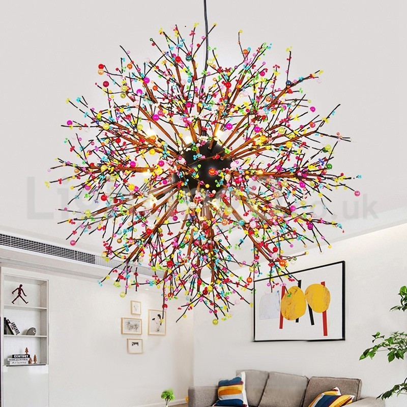 Nordic Dandelion Chandelier Színes csillár