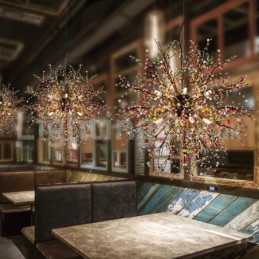 Nordic Dandelion Chandelier Színes csillár