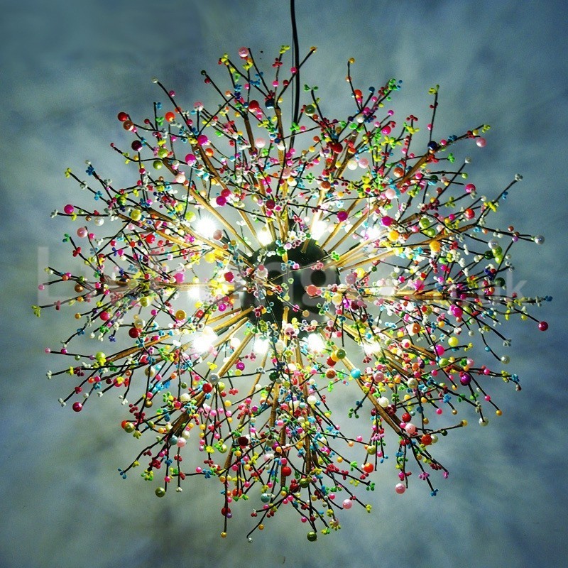 Nordic Dandelion Chandelier Színes csillár