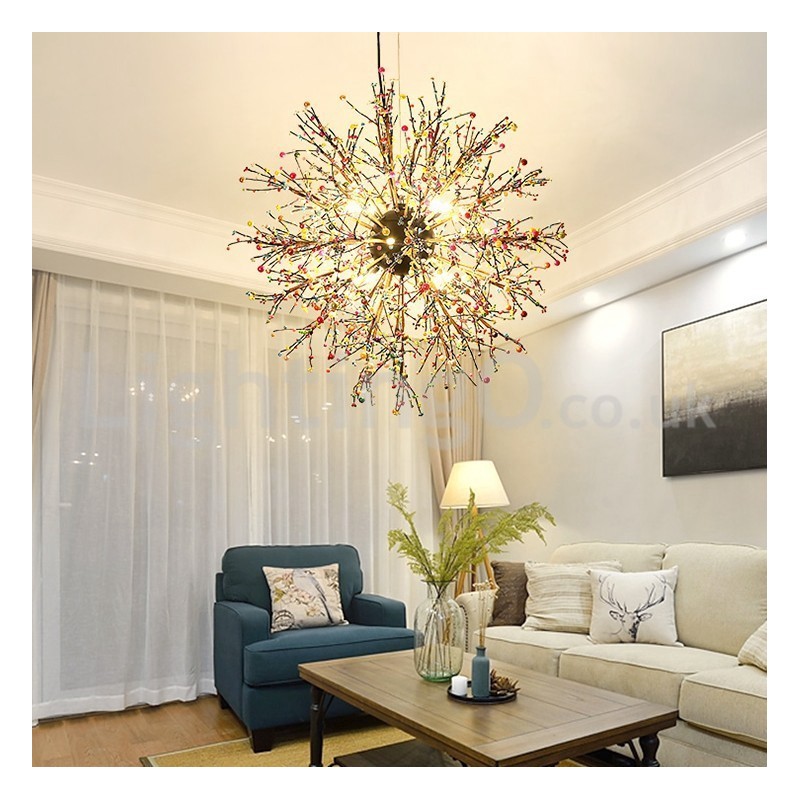 Nordic Dandelion Chandelier Színes csillár