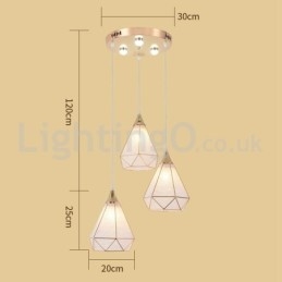 Alacsony ár Modern 1 Light 3 Lights Függeszték