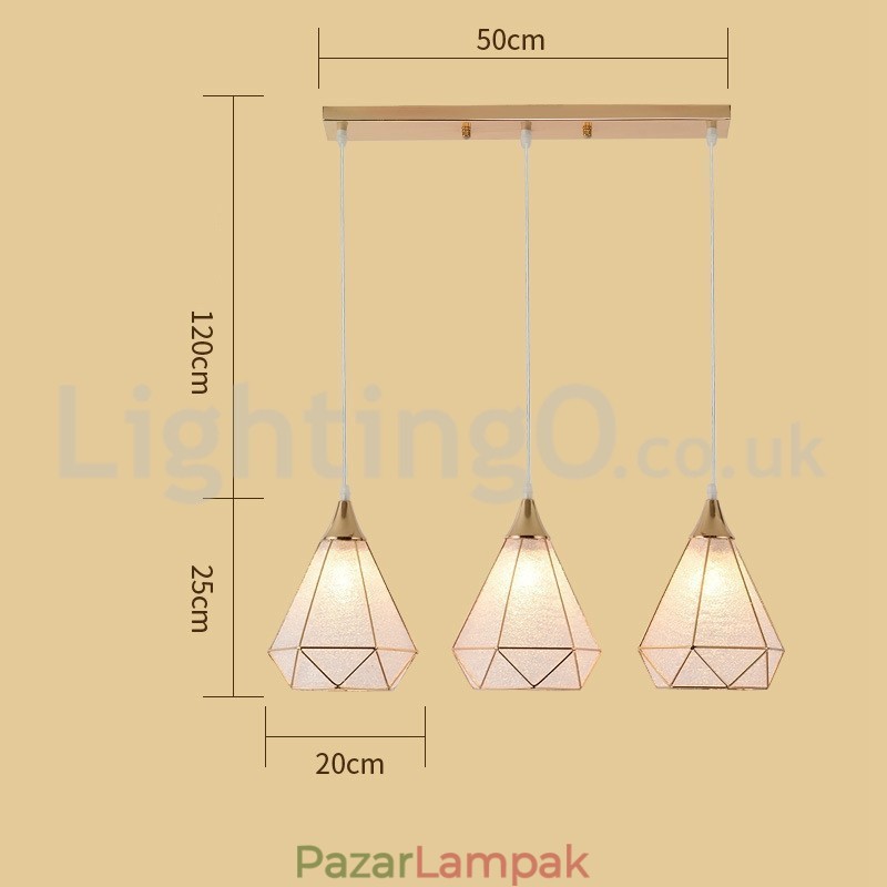 Alacsony ár Modern 1 Light 3 Lights Függeszték