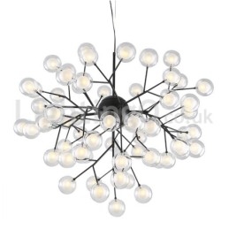 Északi posztmodern molekuláris buborékcsillár üvegcsillár