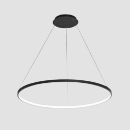 Szabályozható 63W 100cm átmérőjű függőlámpa modern design gyűrű