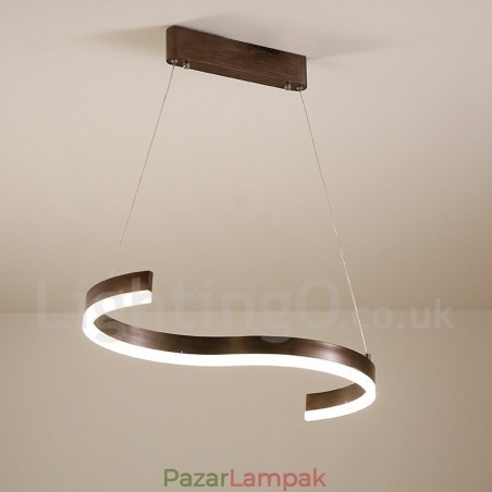 Fényszabályozható lineáris függőlámpa távirányítóval Modern design Fényszabályozható lineáris függőlámpa távirányítóval Modern design