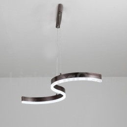 Fényszabályozható lineáris függőlámpa távirányítóval Modern design