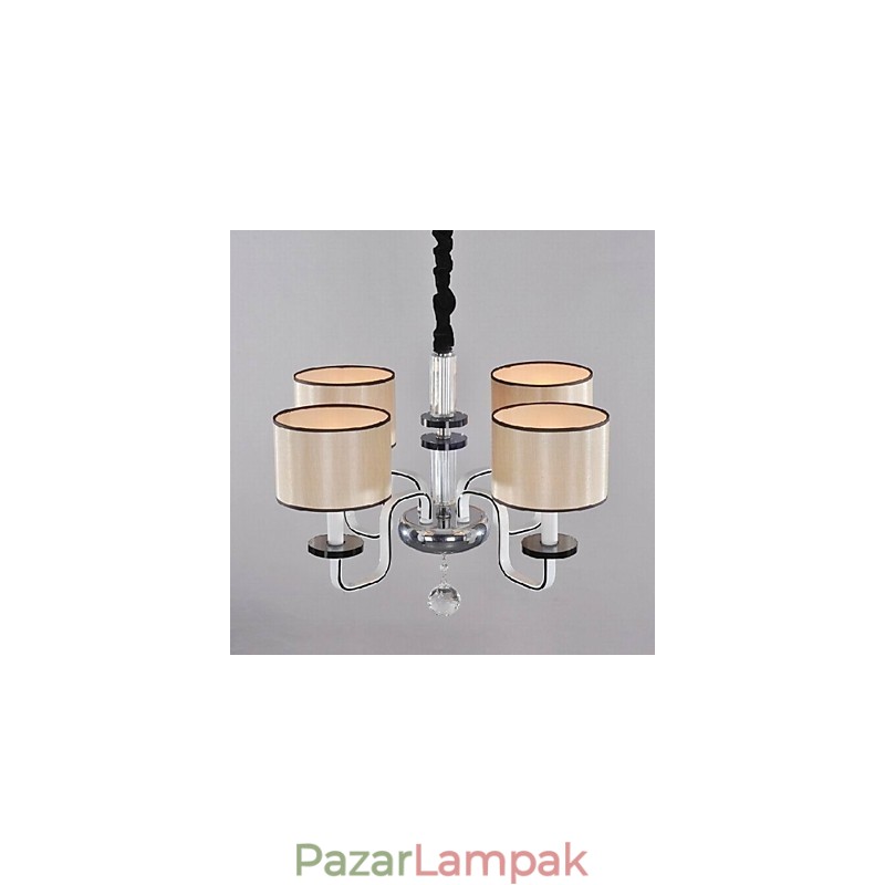 Modern minimalista csillár világítószövet Art Crystal csillár