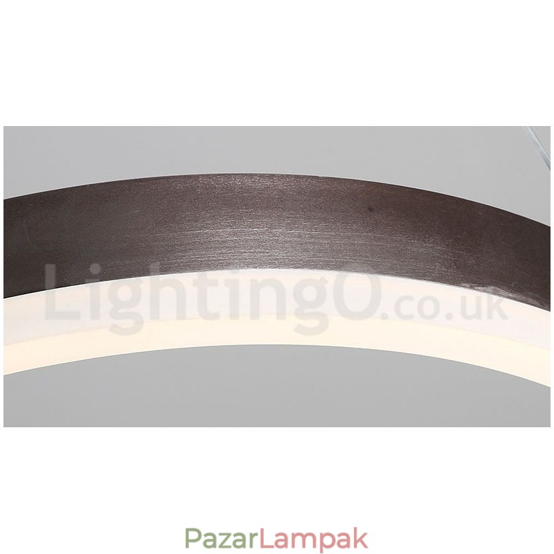 Fényszabályozható lineáris függőlámpa távirányítóval Modern design