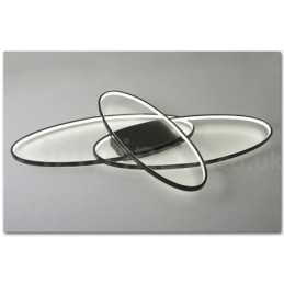 Szabályozható ovális modern kortárs alumínium mennyezeti lámpa süllyesztett lámpa nappali hálószobához fali lámpaként is használható