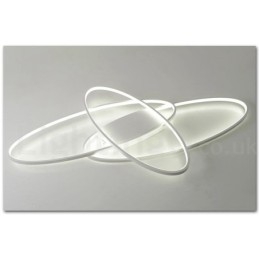 Szabályozható ovális modern kortárs alumínium mennyezeti lámpa süllyesztett lámpa nappali hálószobához fali lámpaként is használható