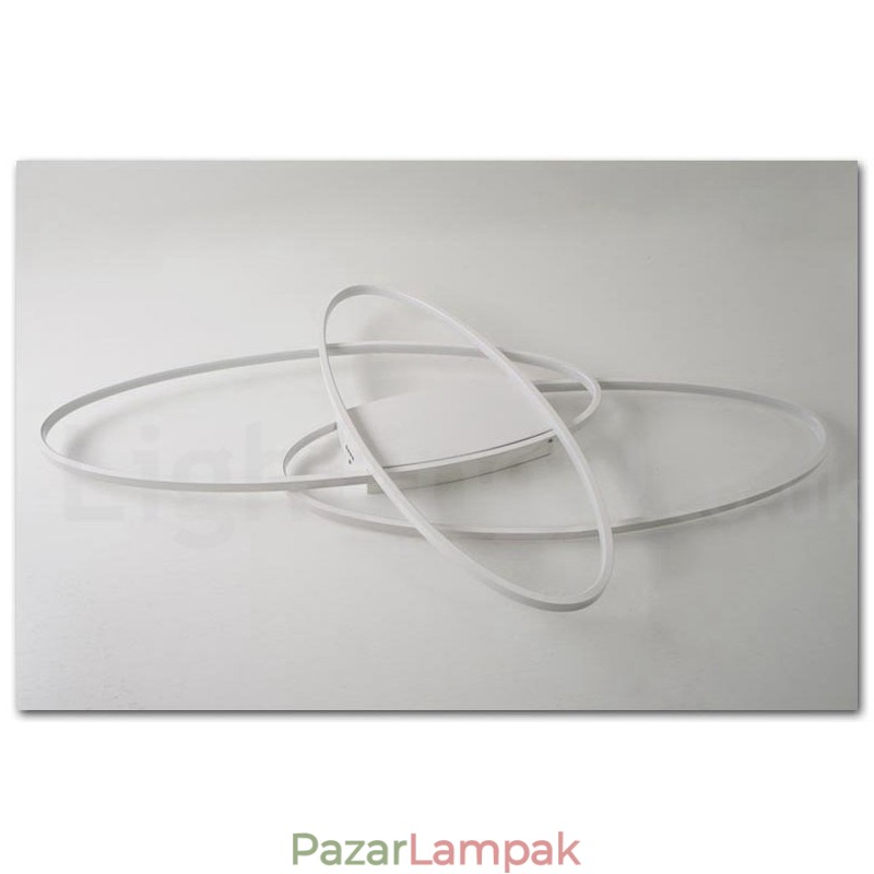 Szabályozható ovális modern kortárs alumínium mennyezeti lámpa süllyesztett lámpa nappali hálószobához fali lámpaként is használható