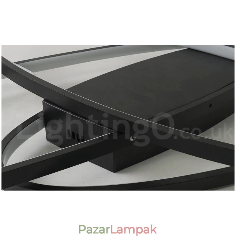 Szabályozható ovális modern kortárs alumínium mennyezeti lámpa süllyesztett lámpa nappali hálószobához fali lámpaként is használható