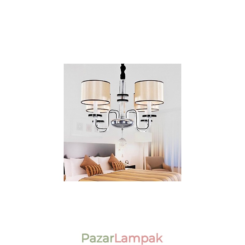 Modern minimalista csillár világítószövet Art Crystal csillár