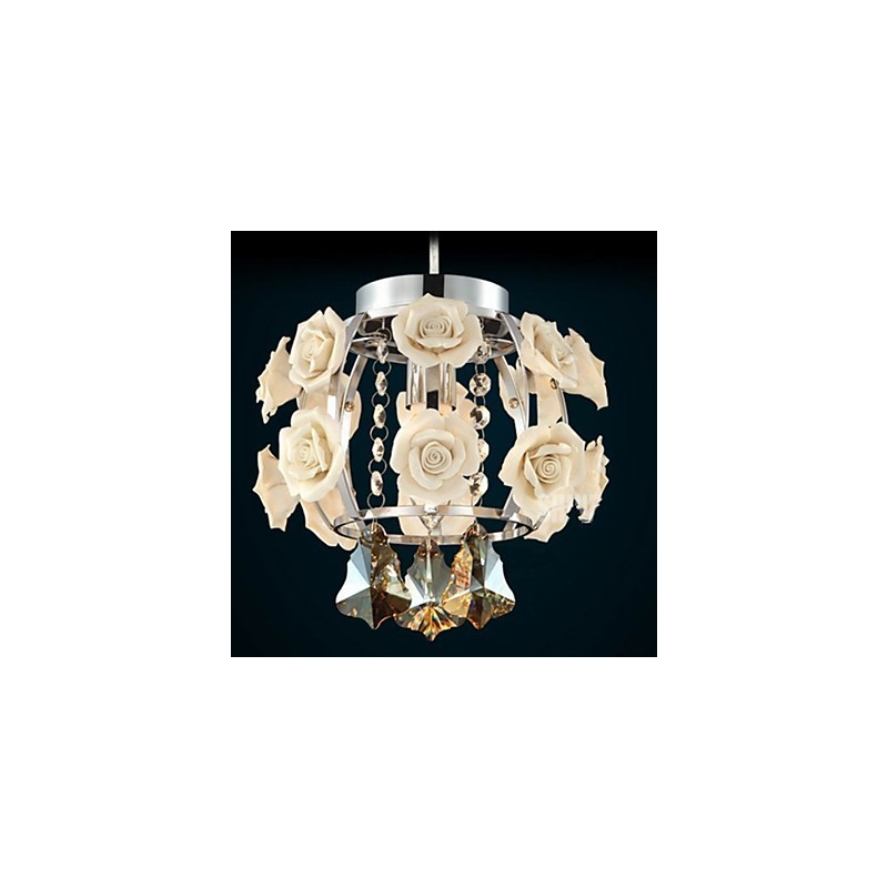 Csillár kristály modern kortárs lámpás fém 1 fény