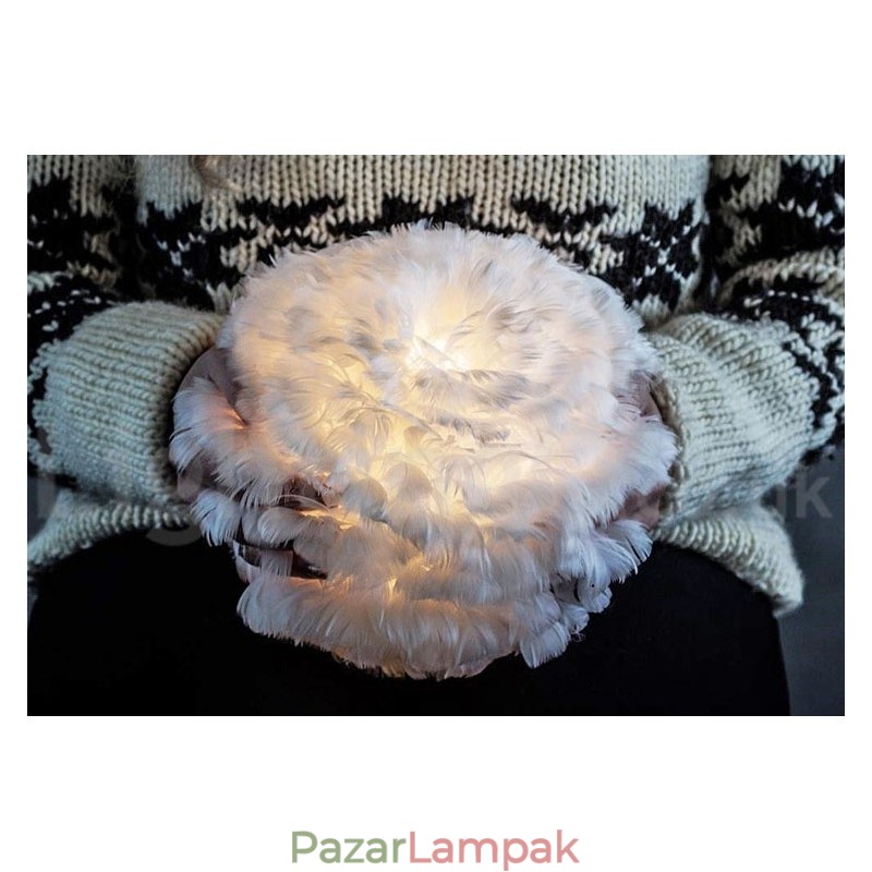 Többszínű tollcsillár Modern, kortárs függőlámpa
