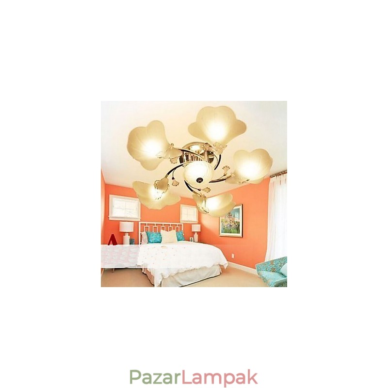 Üveg mennyezeti lámpa Mennyezeti lámpa