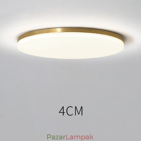 Sárgaréz ultravékony, kerek, szabályozható, modern, skandináv stílusú, süllyesztett mennyezeti lámpák akril ernyővel fali lámpaként is használhatók Sárgaréz ultravékony, kerek, szabályozható, modern, skandináv stílusú, süllyesztett mennyezeti lámpák akril ernyővel fali lámpaként is használhatók