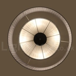 Drum 4 Light Pendant Modern fény szövet ernyővel
