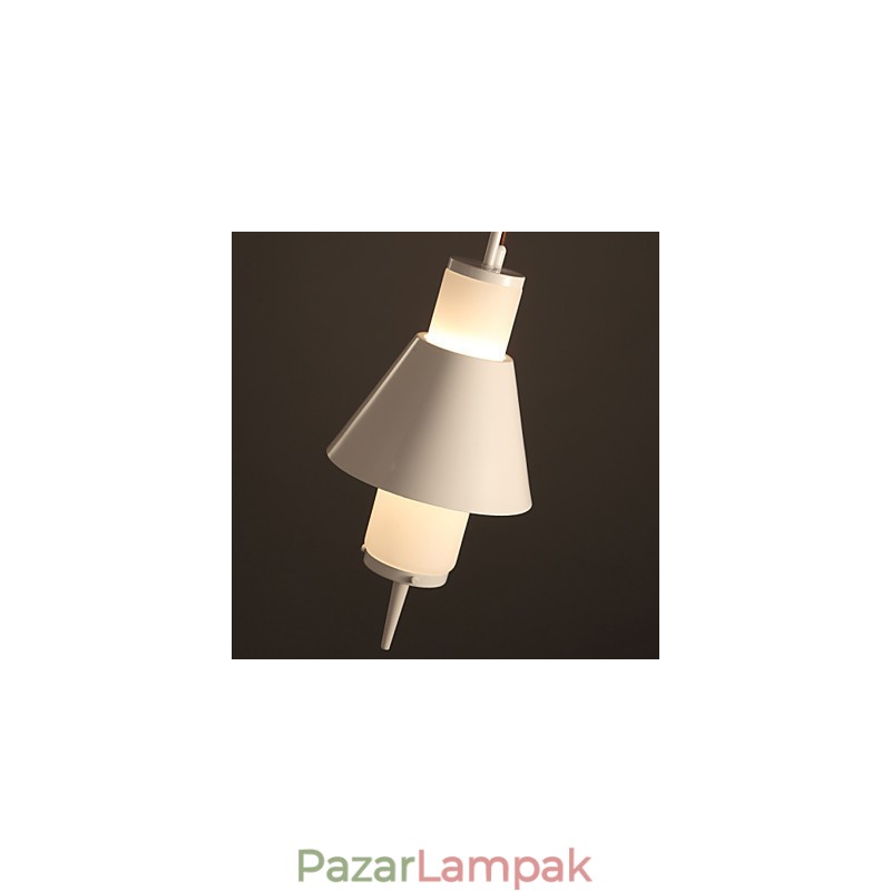 2 Light Mini stílusú Modern kortárs fém függőlámpa
