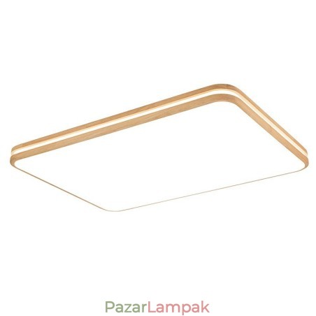 Fából készült, fényerő-szabályozható téglalap lencsével Modern, modern skandináv stílusú, süllyesztett fa mennyezeti lámpa akril ernyővel és távirányítóval fali lámpaként is használható Fából készült, fényerő-szabályozható téglalap lencsével Modern, modern skandináv stílusú, süllyesztett fa mennyezeti lámpa akril ernyővel és távirányítóval fali lámpaként is használható