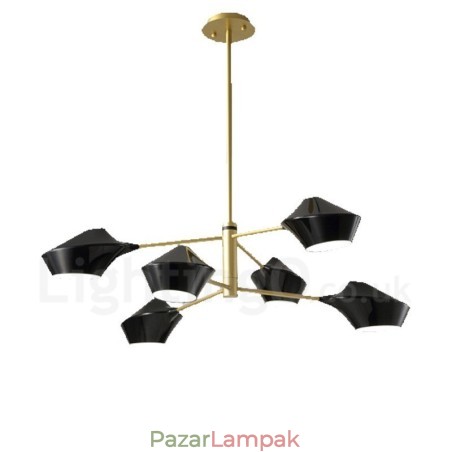 2 szintes többszínű lineáris retro csillár 6 fény akril árnyalatokkal kültéri garázsban 2 szintes többszínű lineáris retro csillár 6 fény akril árnyalatokkal kültéri garázsban